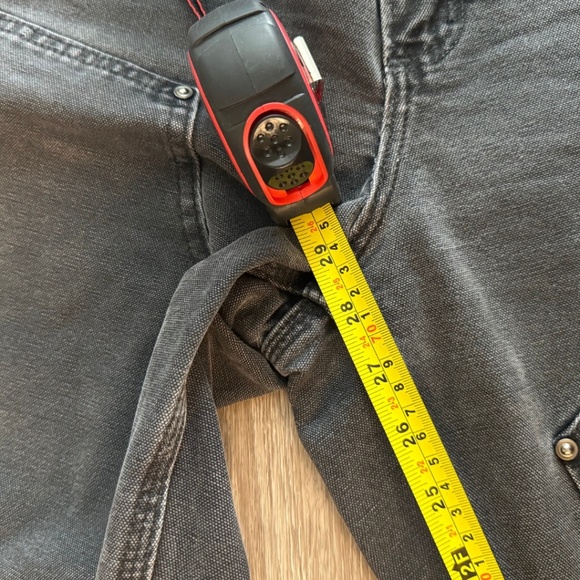 Carhartt Women's Dark Gray Cropped Pants - Picture 6 of 6